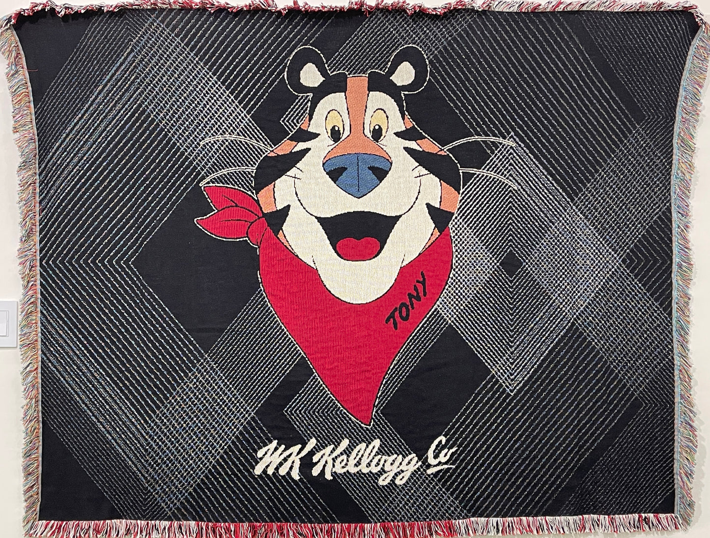 USA Made Jacquard Woven Blanket