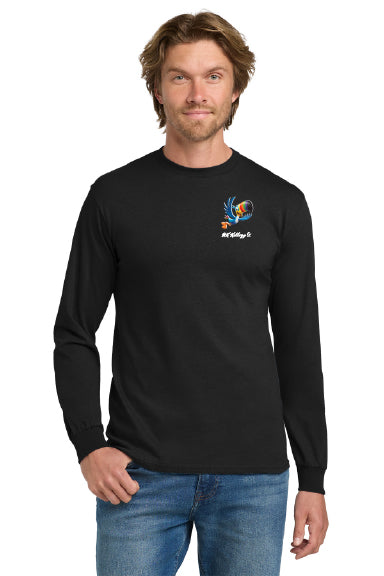 Toucan Heavy Cotton™ 100% Cotton Long Sleeve T-Shirt