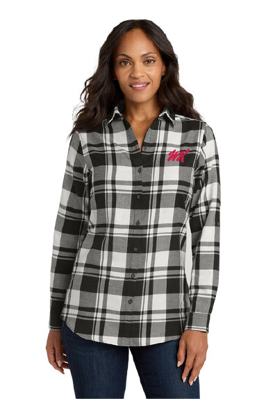 Women's Plaid Flannel Shirt
