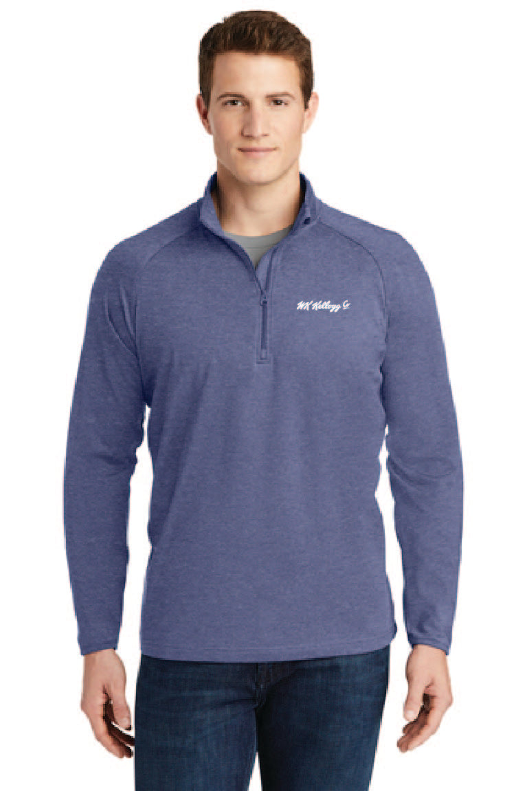 Stretch 1/4-Zip Pullover