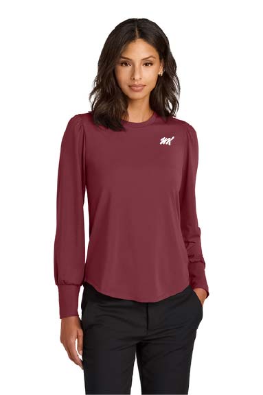 Mercer+Mettle® Women’s Stretch Jersey Long Sleeve Blouson Top