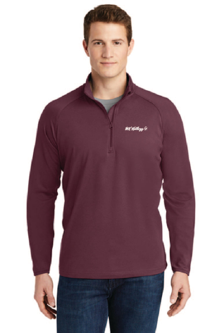 Stretch 1/4-Zip Pullover