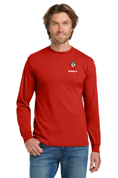 Tony- Heavy Cotton™ 100% Cotton Long Sleeve T-Shirt