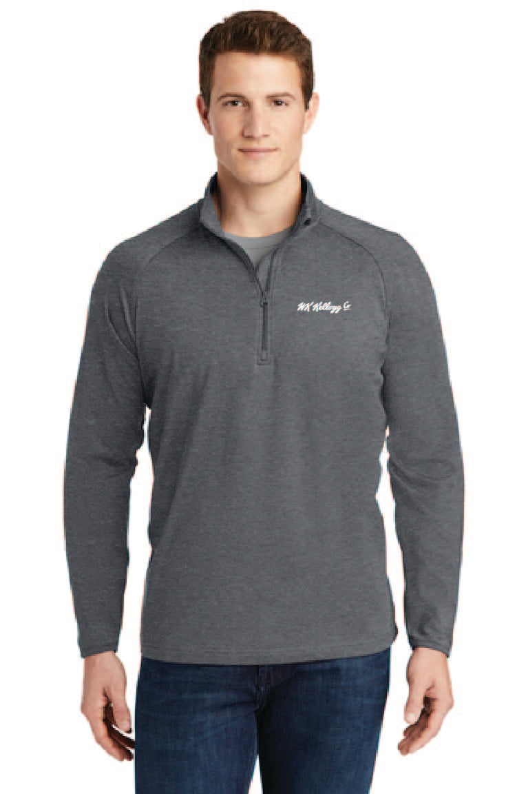 Stretch 1/4-Zip Pullover