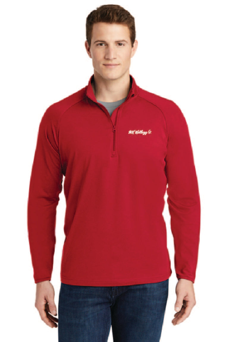 Stretch 1/4-Zip Pullover
