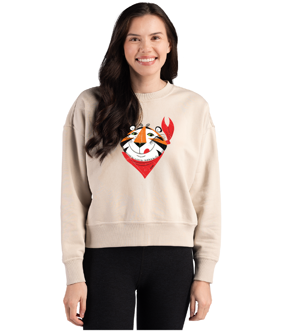 Clique Drive Recycled Womens Crewneck Sweatshirt