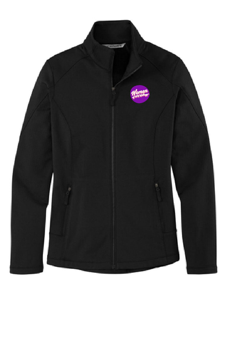 WOW+ Ladies Grid Fleece Jacket