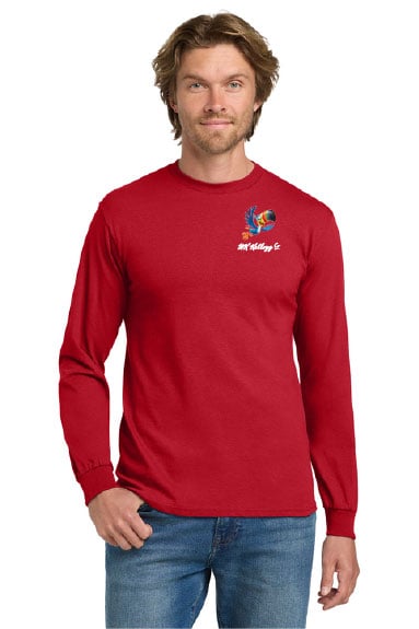 Toucan Heavy Cotton™ 100% Cotton Long Sleeve T-Shirt