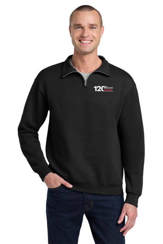 1/4-Zip Cadet Collar Sweatshirt