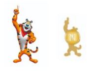 Tony the Tiger Lapel pins