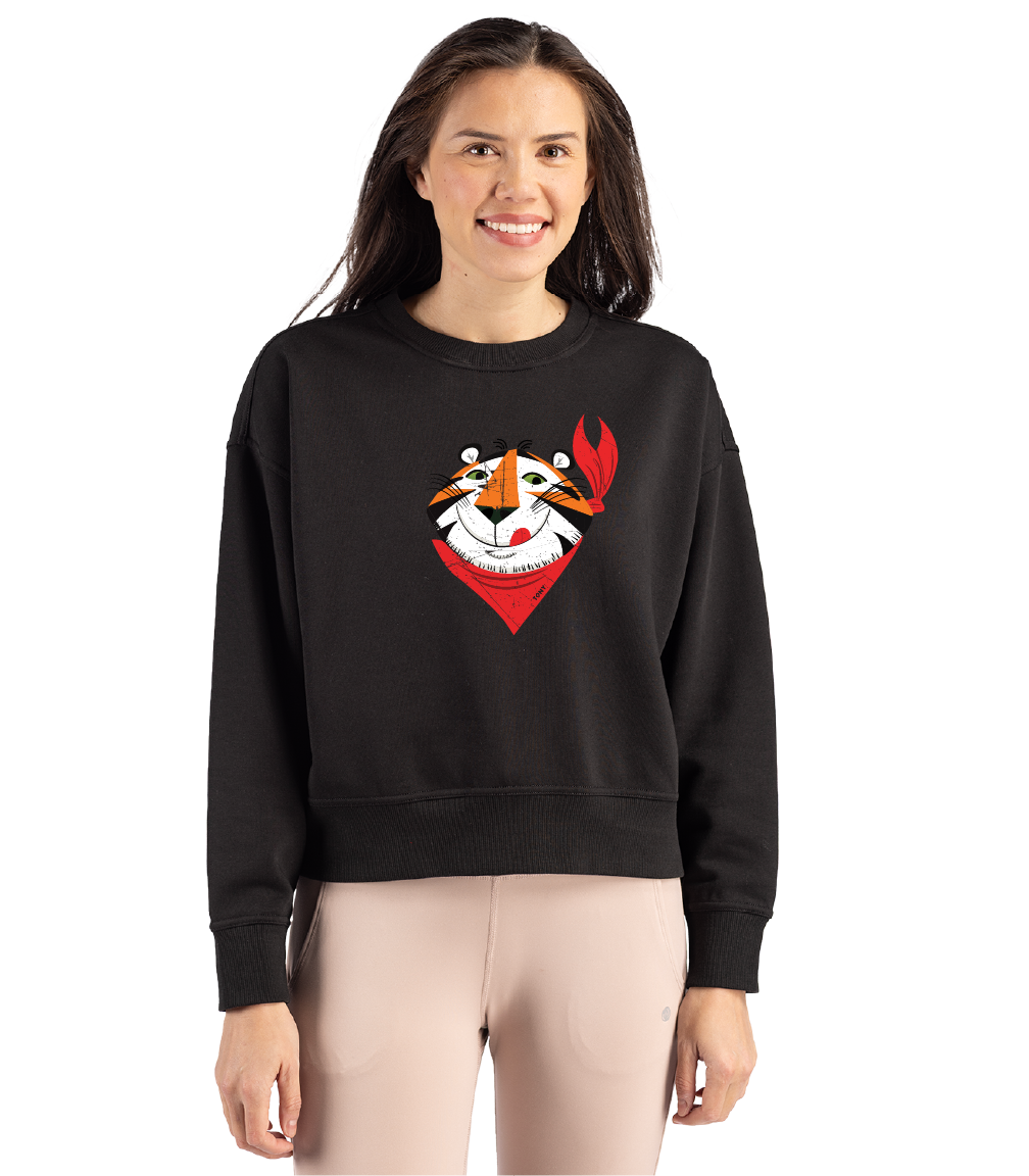Clique Drive Recycled Womens Crewneck Sweatshirt