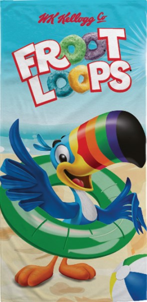 Froot Loops Beach Towel