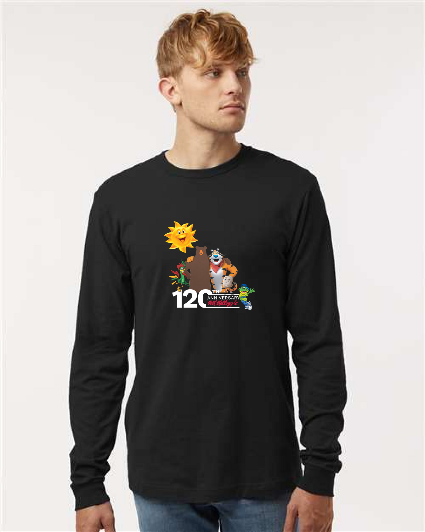 Unisex Fine Jersey Long Sleeve T-Shirt
