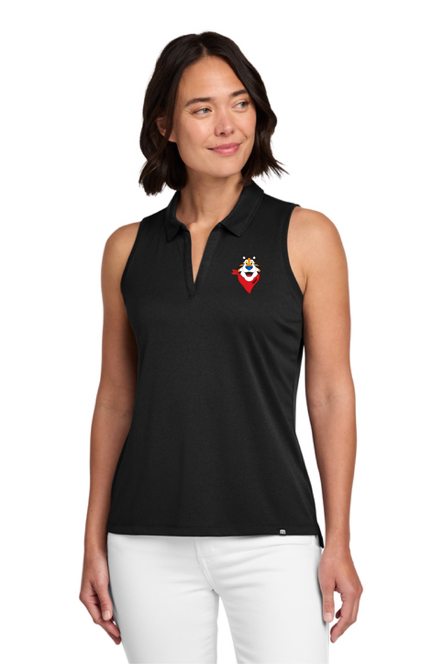 TravisMathew Women's Coto Performance Sleeveless Polo