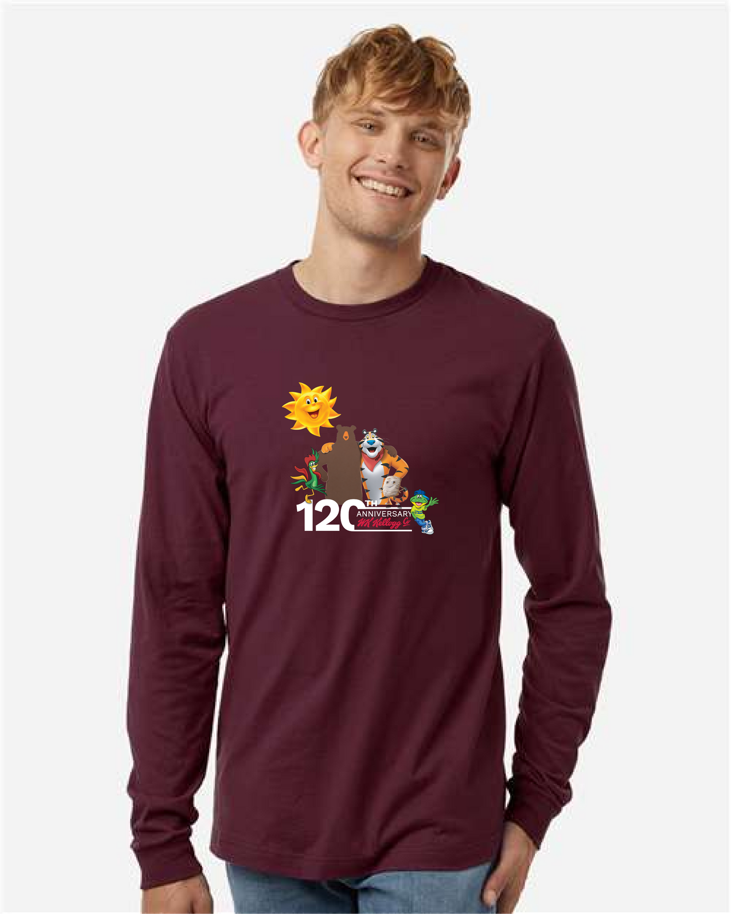 Unisex Fine Jersey Long Sleeve T-Shirt