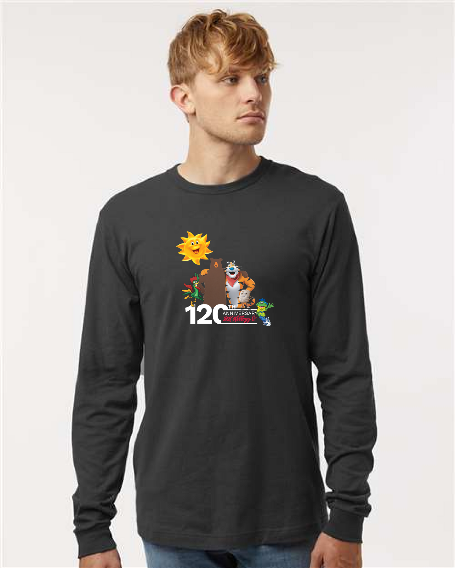 Unisex Fine Jersey Long Sleeve T-Shirt