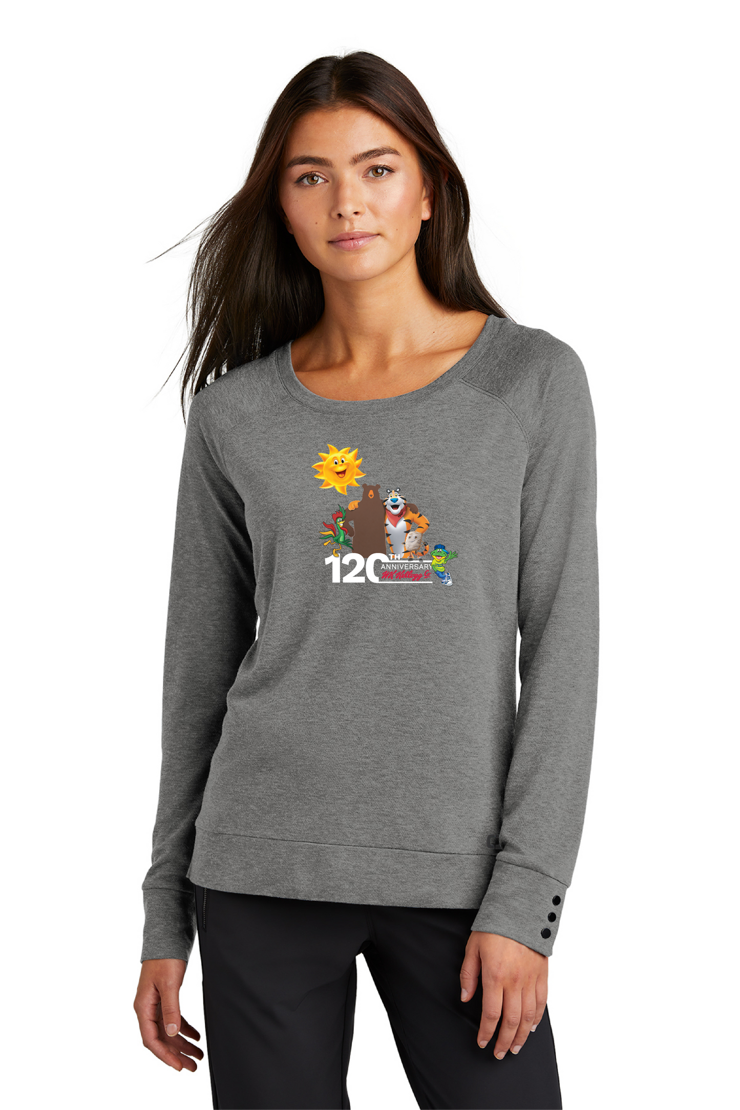 OGIO® Women's Command Long Sleeve Scoop Neck