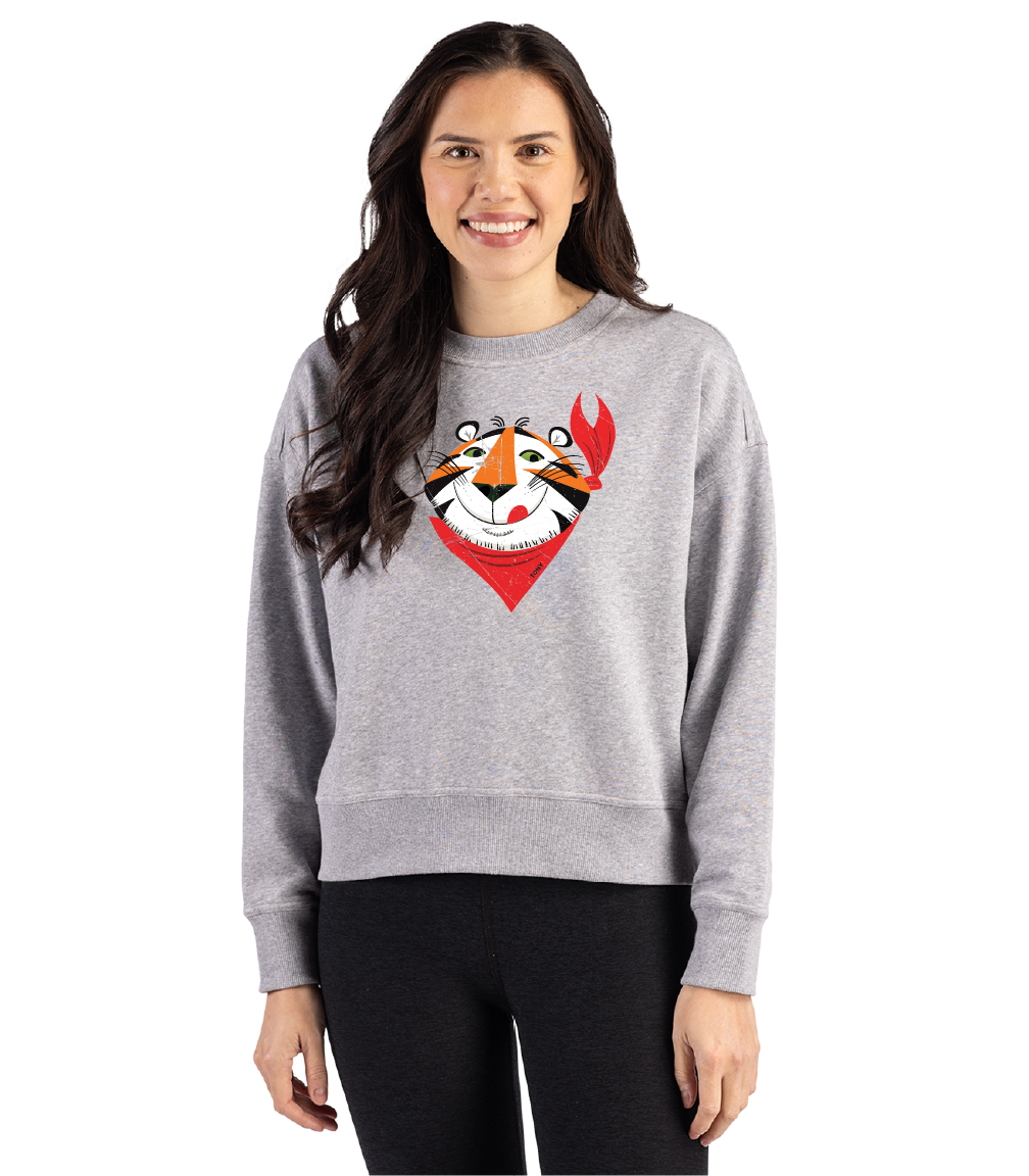 Clique Drive Recycled Womens Crewneck Sweatshirt