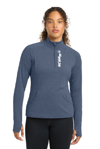 Sport-Tek® Women's Sport-Wick® Stretch 1/4-Zip Pullover