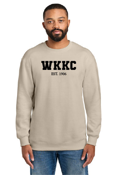 Port & Co® Foundation Fleece Pullover Crewneck Sweatshirt-PRINTED WKKC CREW