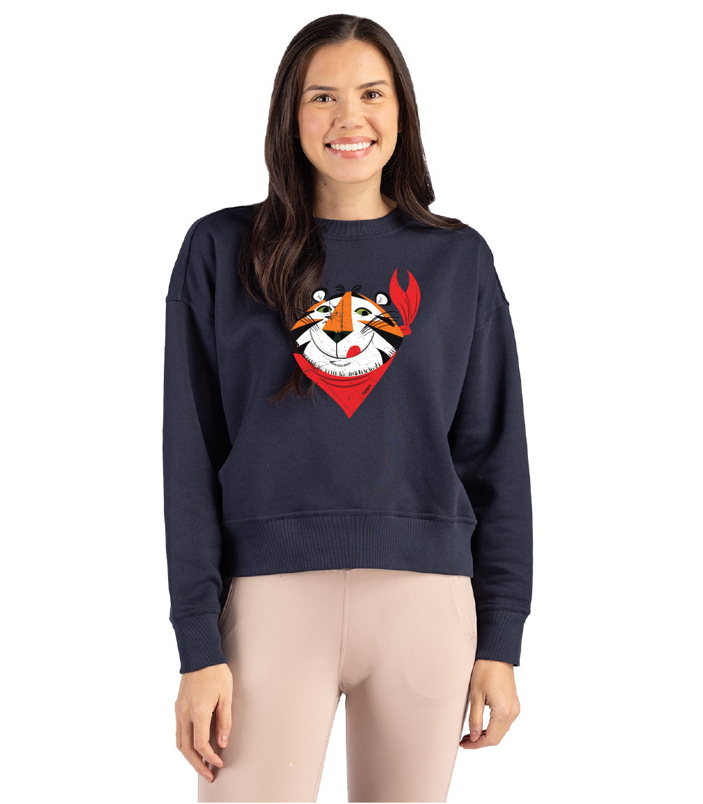 Clique Drive Recycled Womens Crewneck Sweatshirt