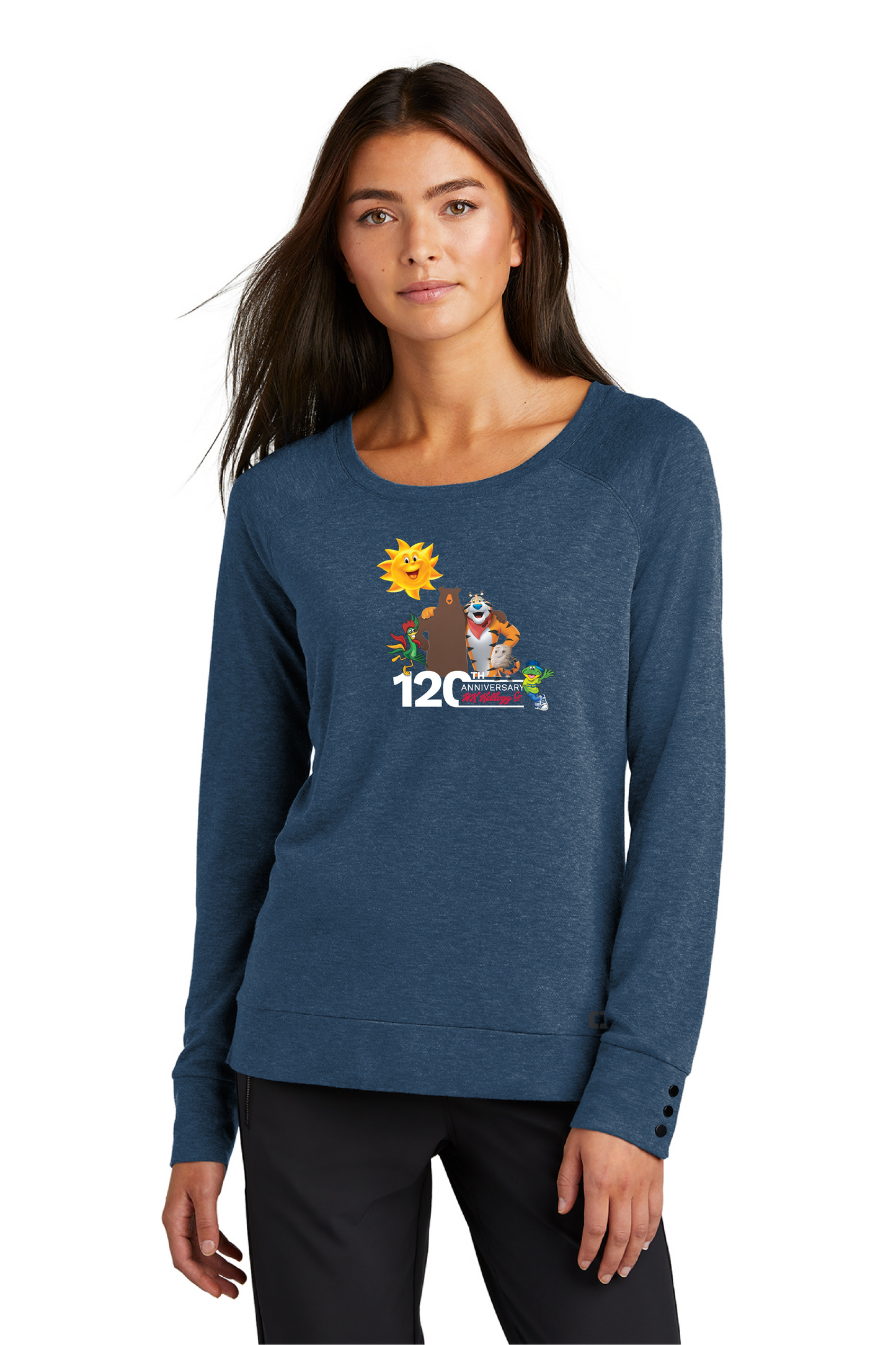 OGIO® Women's Command Long Sleeve Scoop Neck