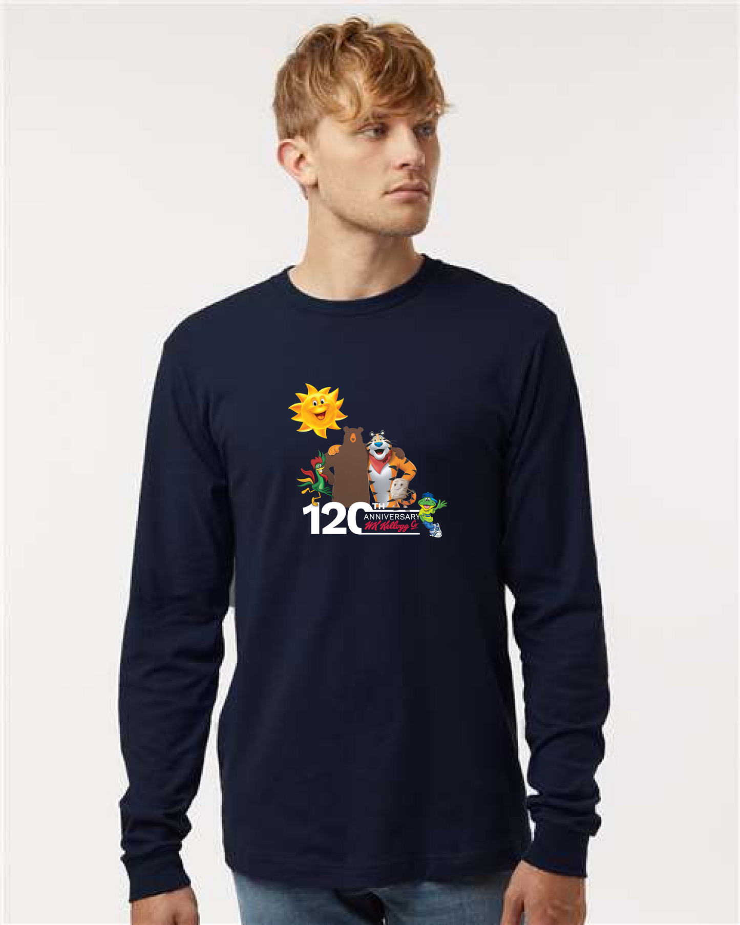 Unisex Fine Jersey Long Sleeve T-Shirt