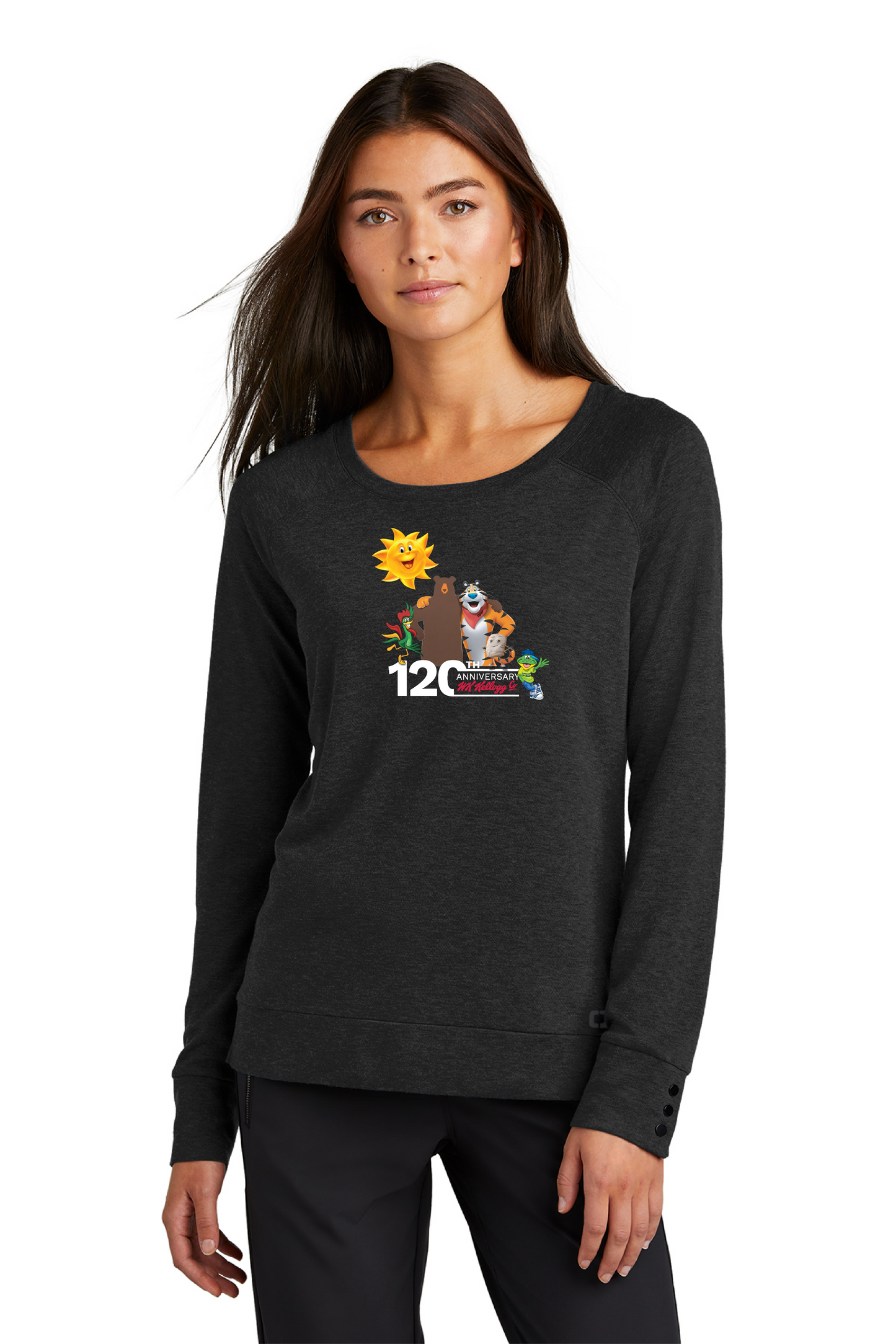 OGIO® Women's Command Long Sleeve Scoop Neck
