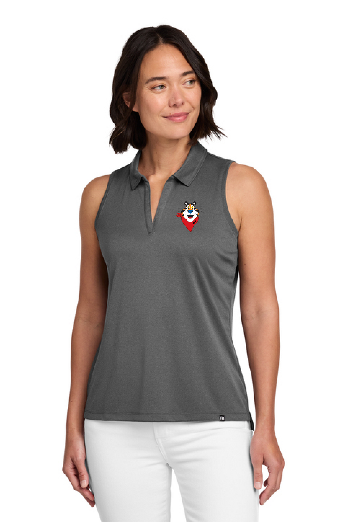 TravisMathew Women's Coto Performance Sleeveless Polo