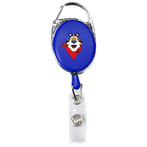 Oberlin Carabiner Style Retractable Badge Reel