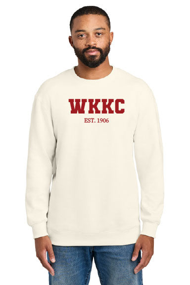Port & Co® Foundation Fleece Pullover Crewneck Sweatshirt-PRINTED WKKC CREW